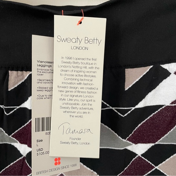 NWT SWEATY BETTY
Vienoisserie Seamless Leggings size L - Picture 13 of 14